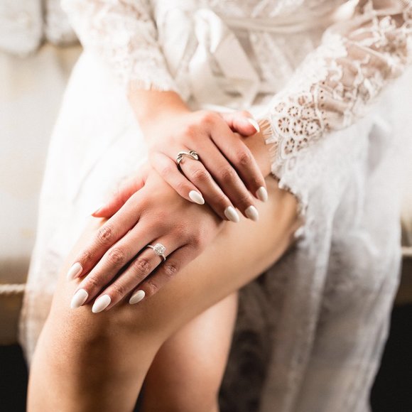 Bridal Robe Long - Picture 3 of 3